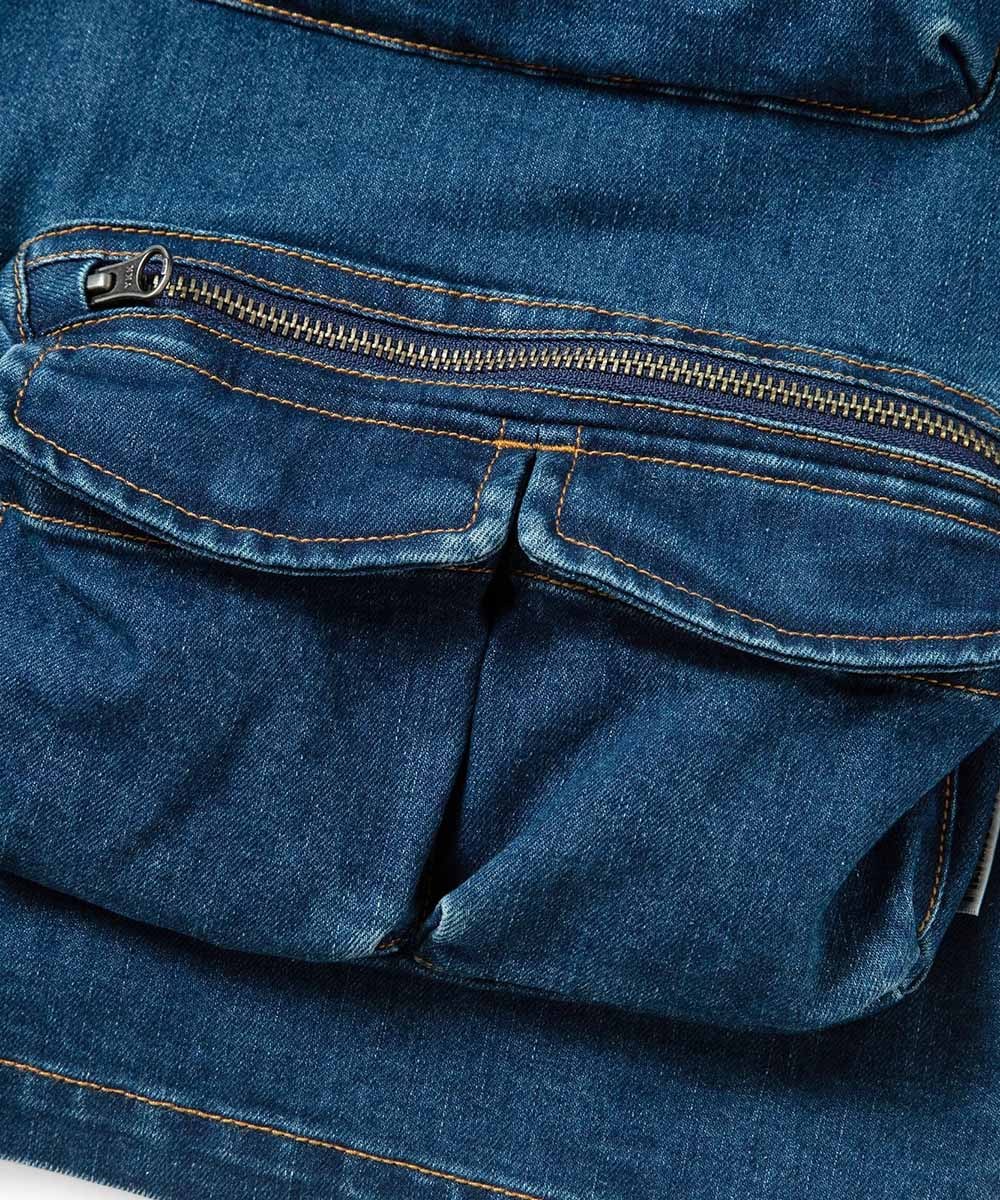 Denim Fishing jacket 水洗丹寧獵裝外套