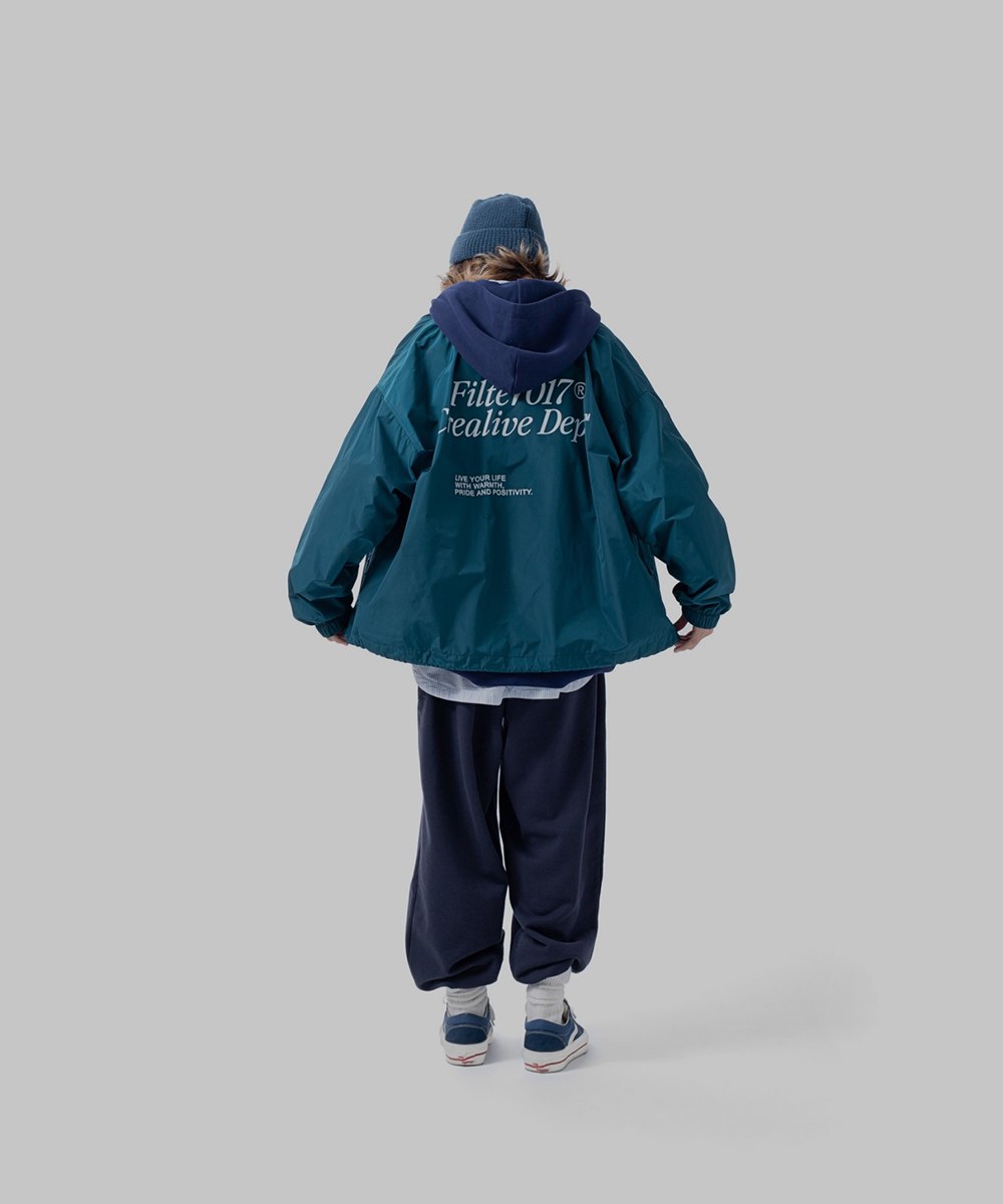 FILTER017 經典標語教練外套 Classic Coach Jacket