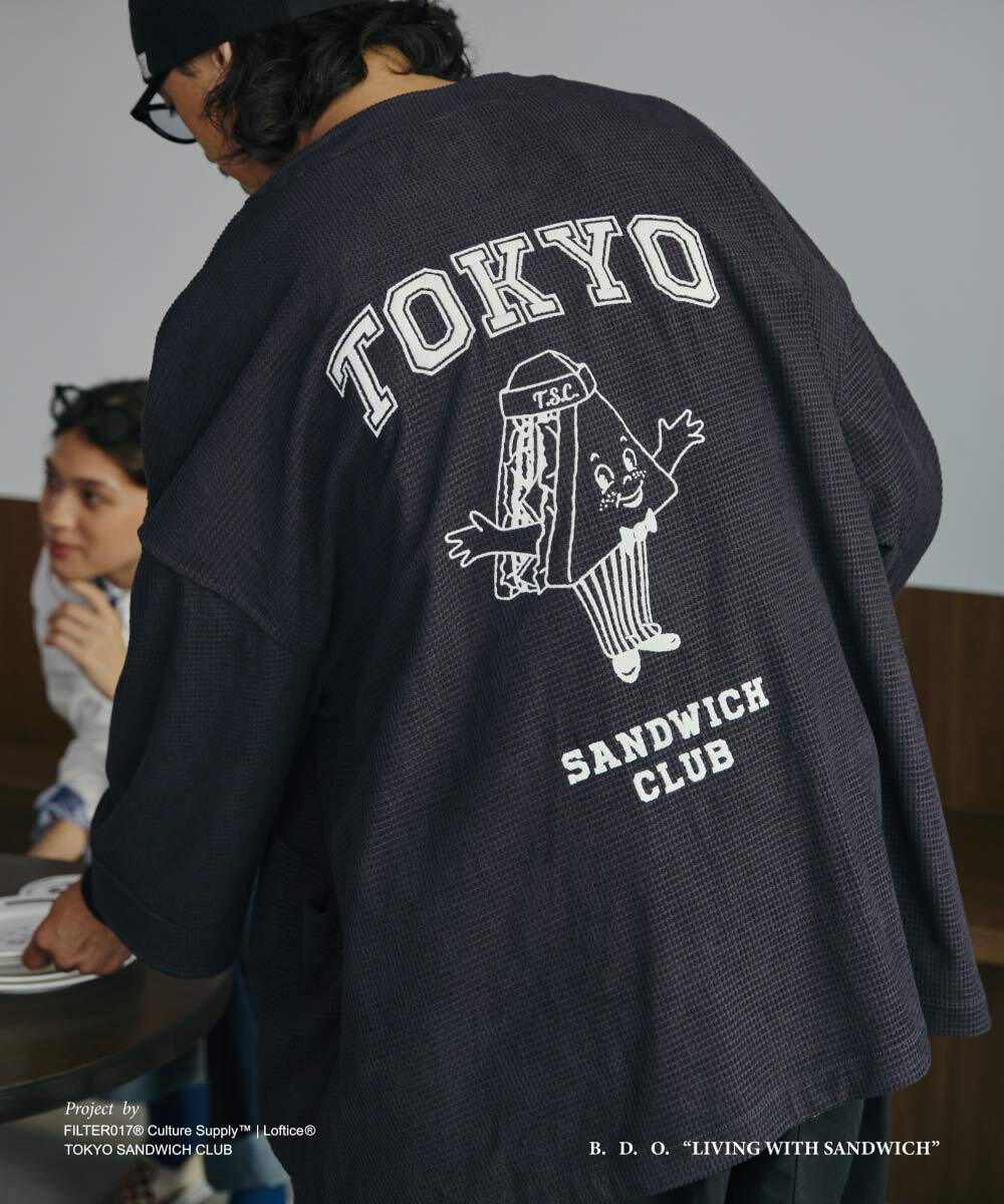 B.D.O.三明治吉祥物燈芯絨野良罩衫