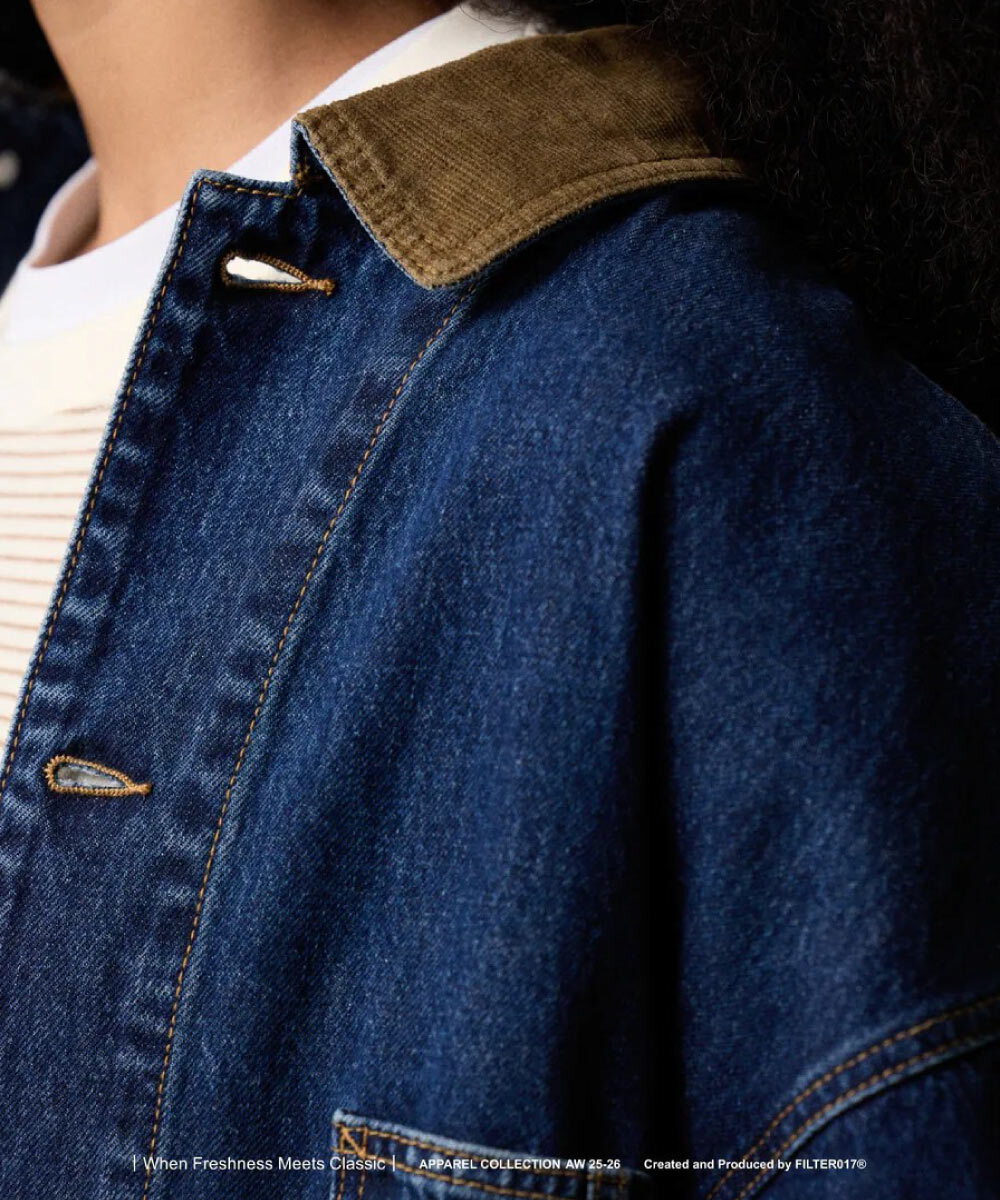 FILTER017 水洗丹寧工裝外套
