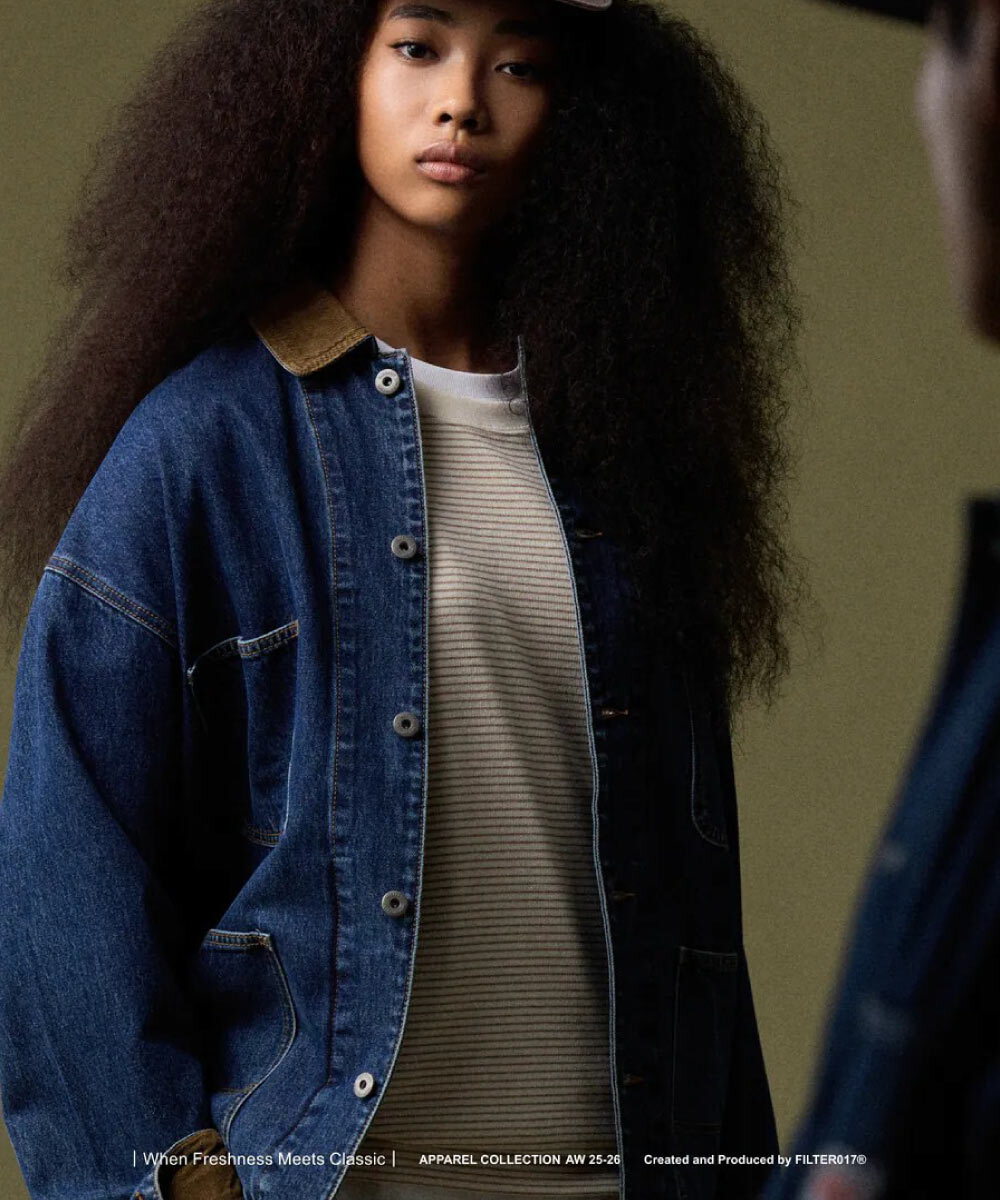 FILTER017 水洗丹寧工裝外套