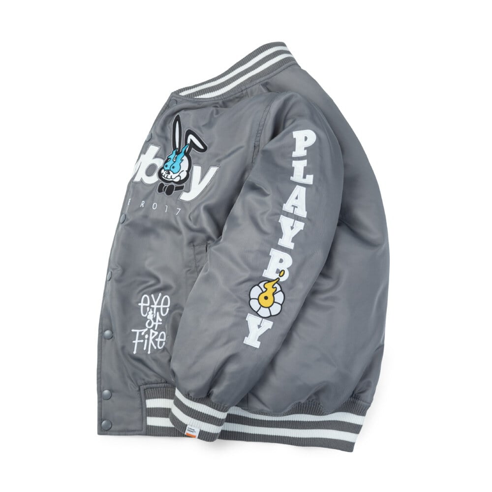 PLAYBOY X FILTER017 尼龍鋪棉棒球外套