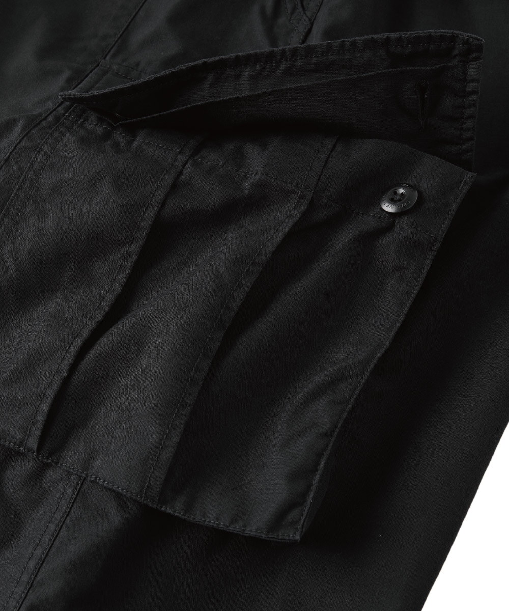 不對稱拼接錐型抗撕裂軍褲