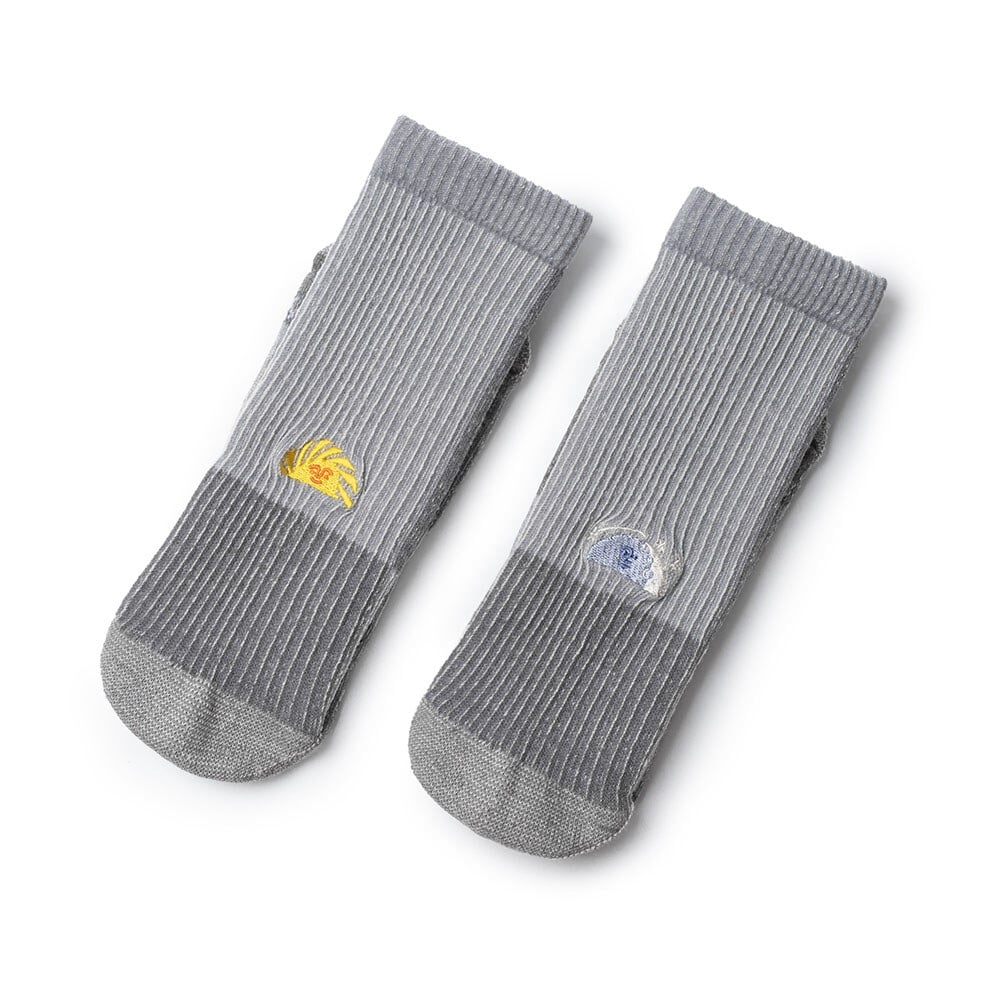 Days and Nights 美麗諾刺繡羊毛襪