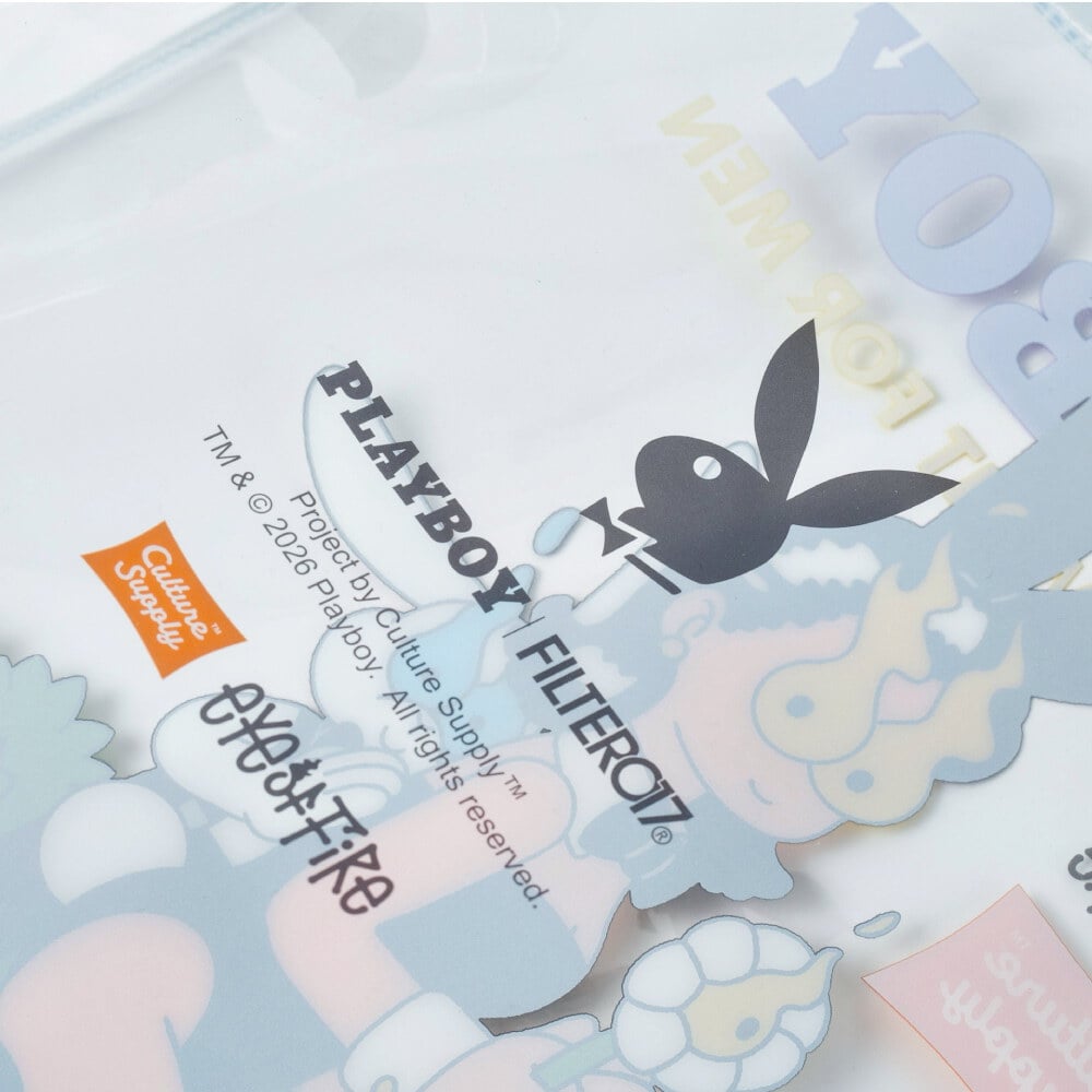 PLAYBOY X FILTER017 透明購物袋