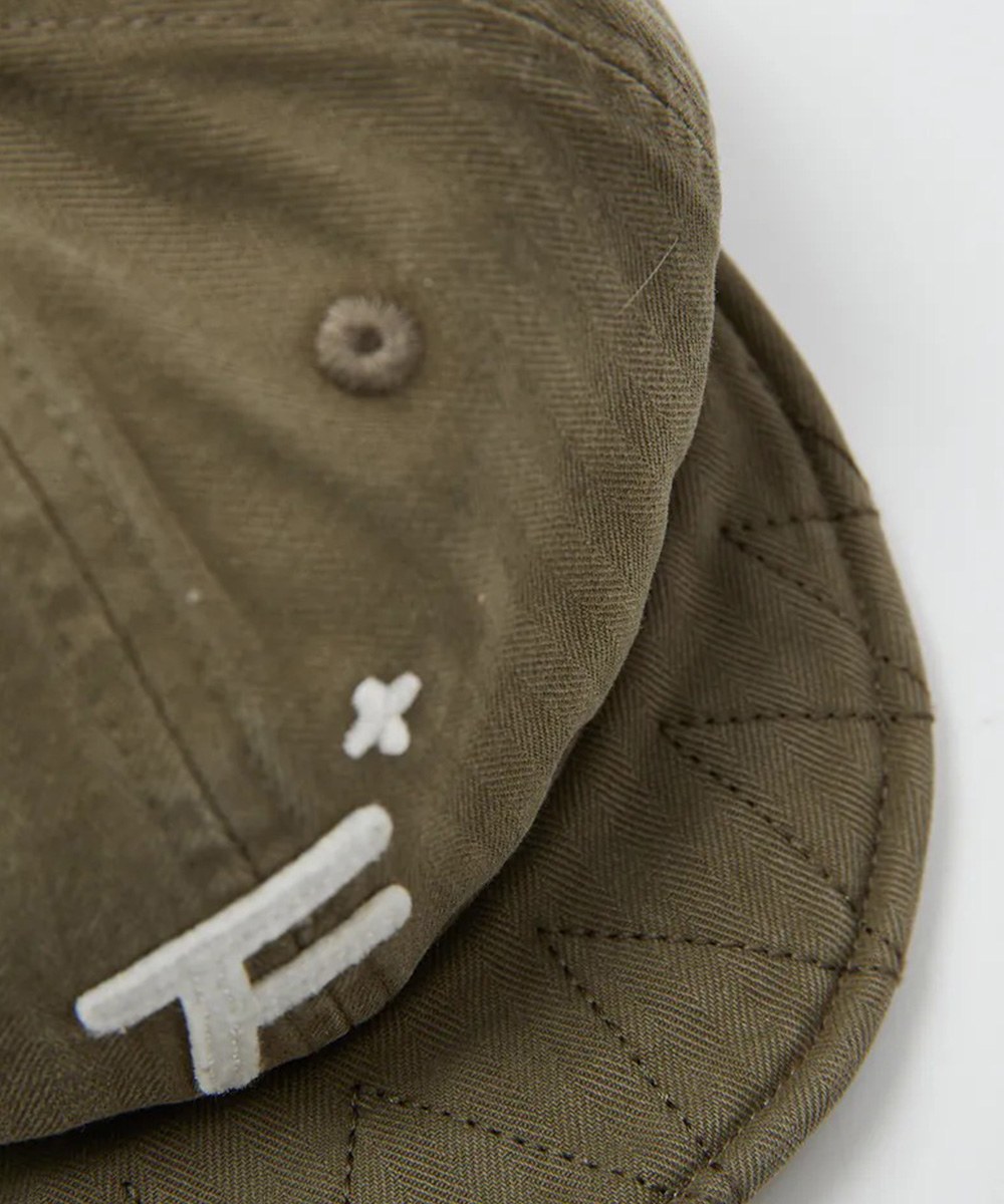 F布繡字軍帽