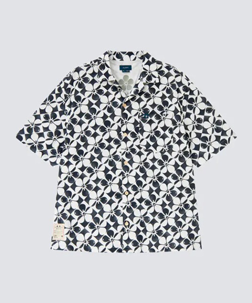 Hana花華幾何恤衫tee