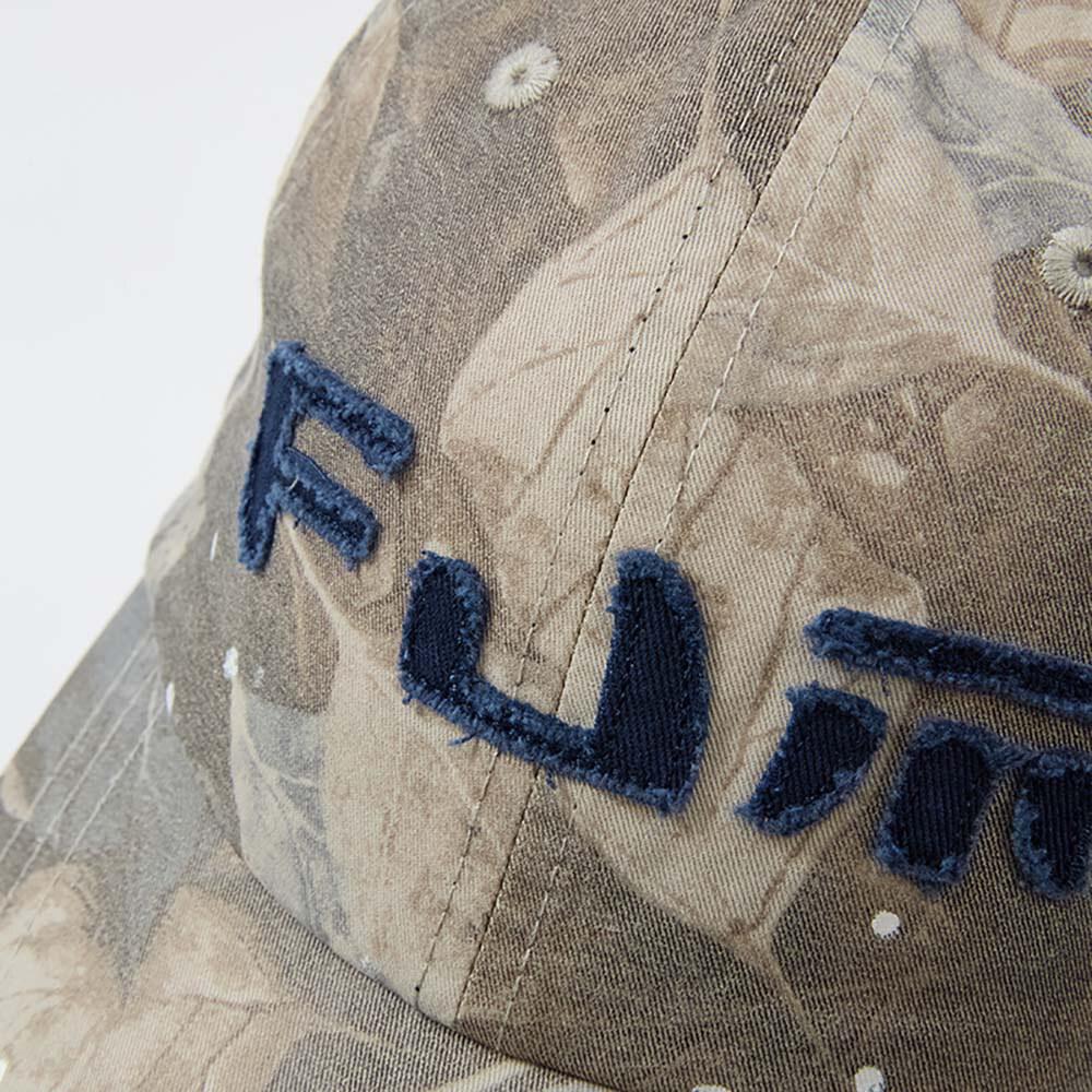 日字布繡FUM鴨舌帽