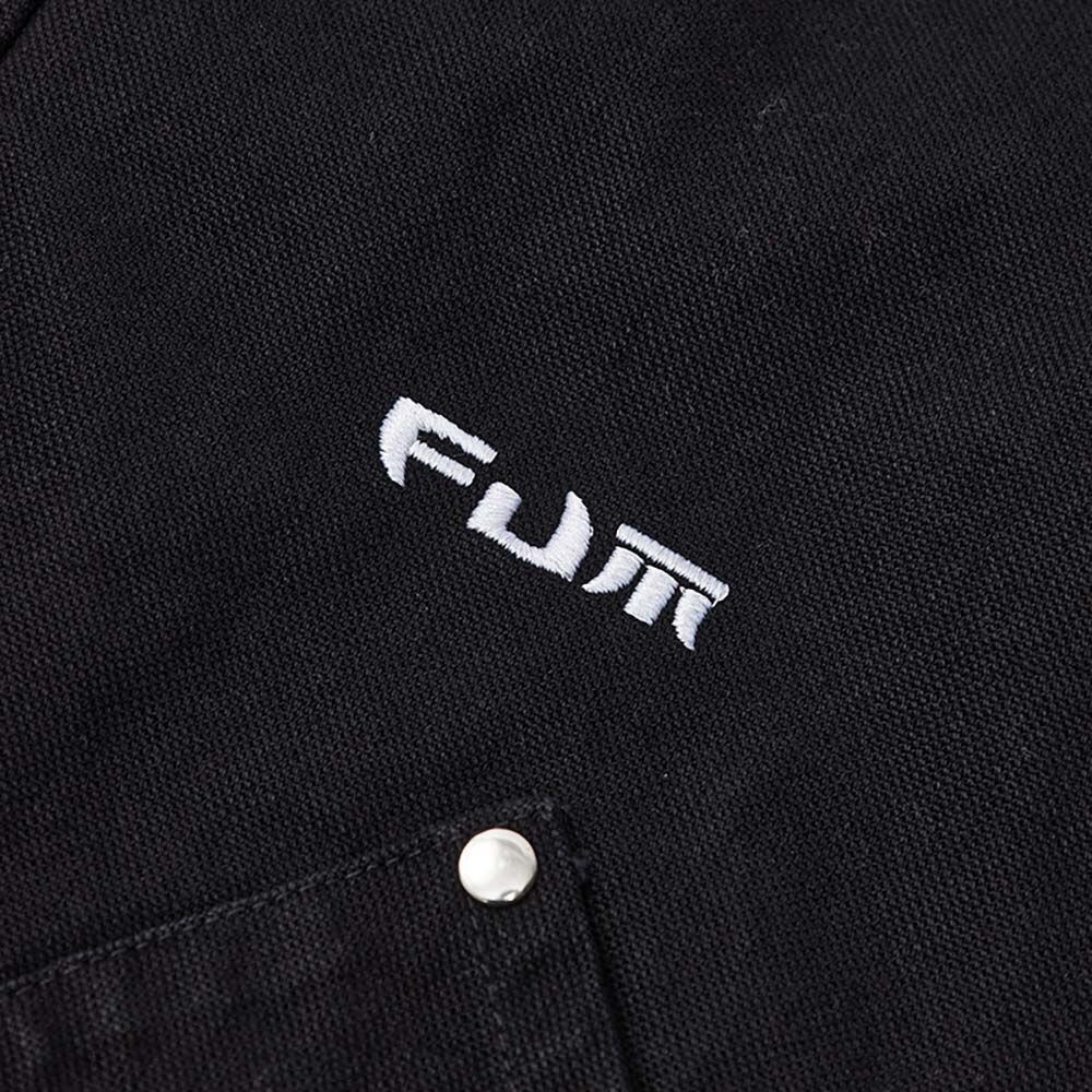 珠帆反絨領口法式工裝