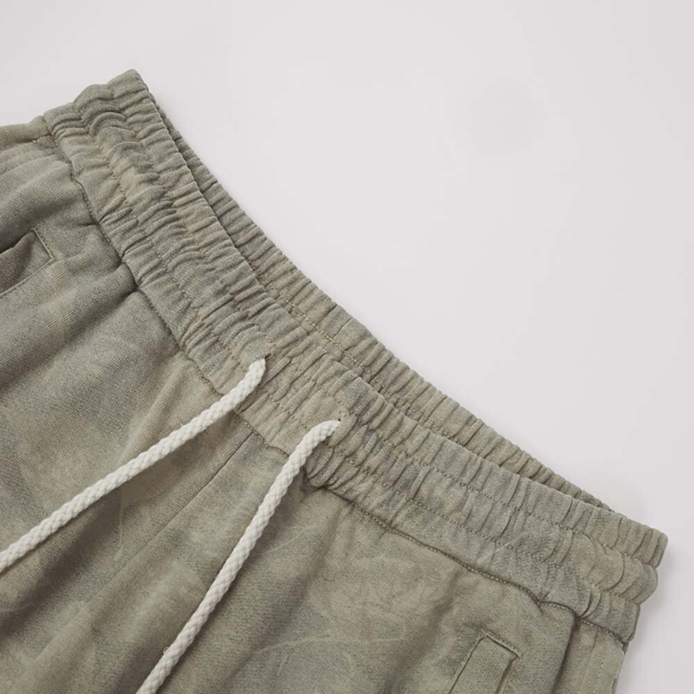 洗水厚棉潑墨棉褲