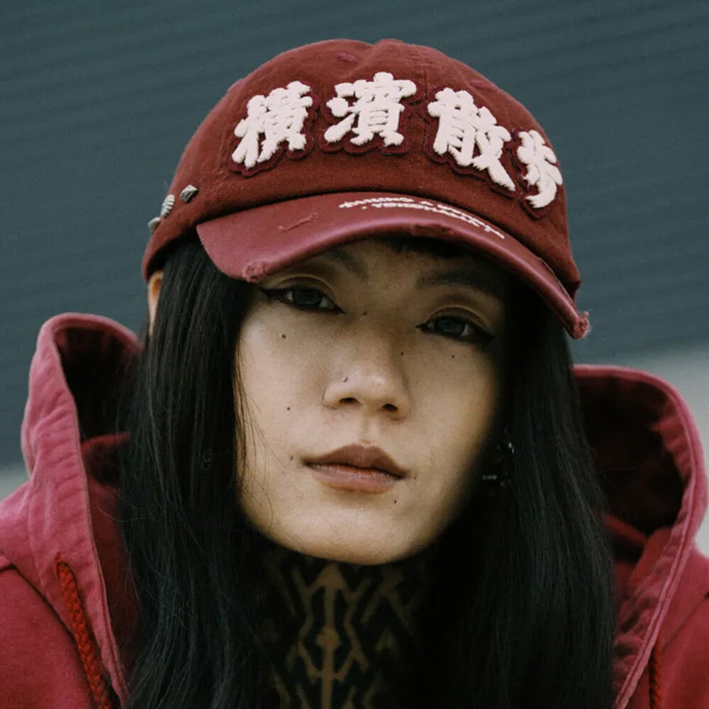 橫濱散步洗水鴨舌帽 限定紀念版