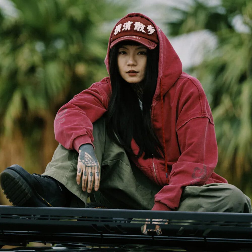 橫濱散步洗水鴨舌帽 限定紀念版