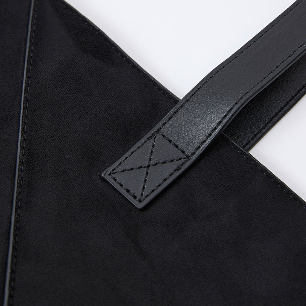  反絨麖皮手挽袋