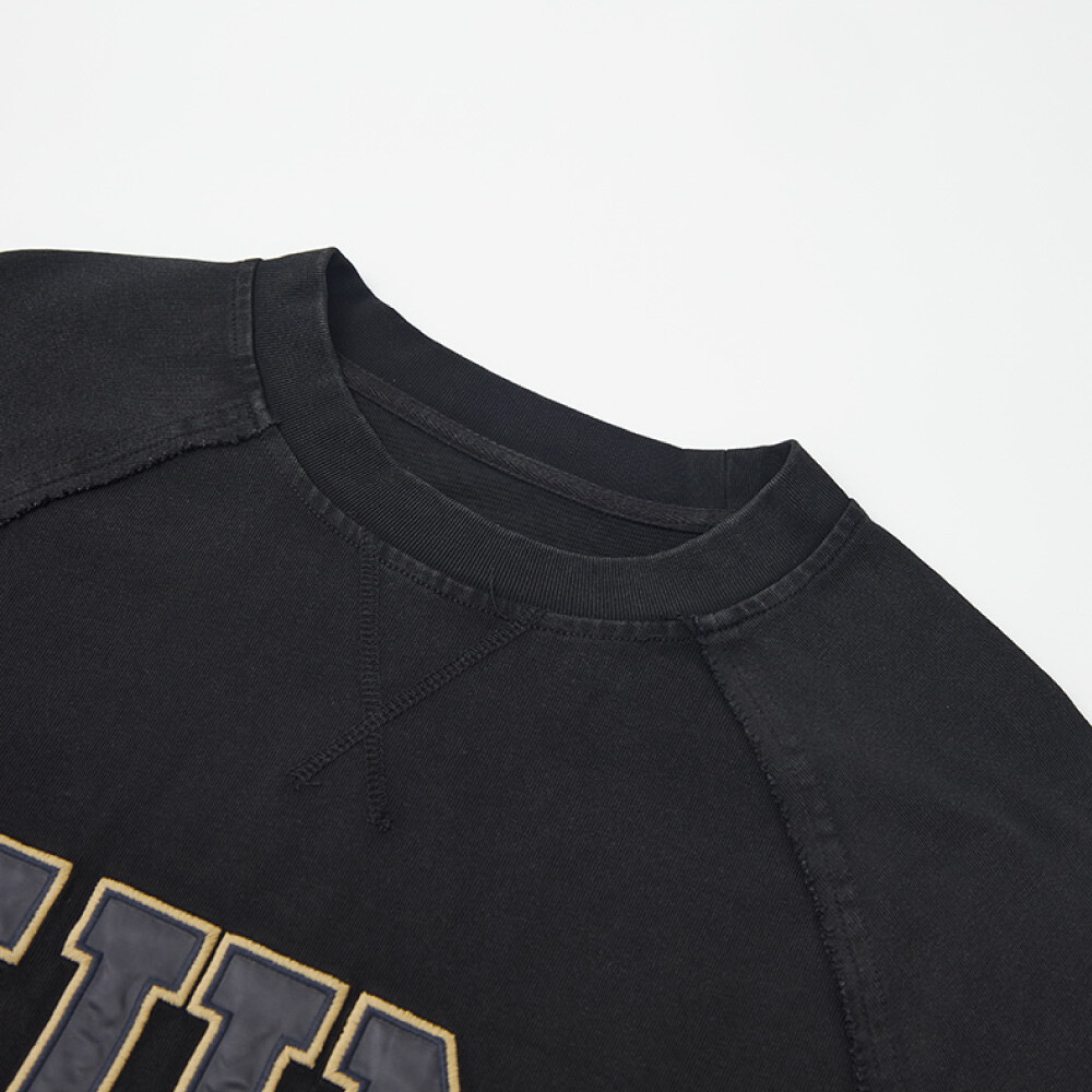 FUM貼布繡洗水衛衣