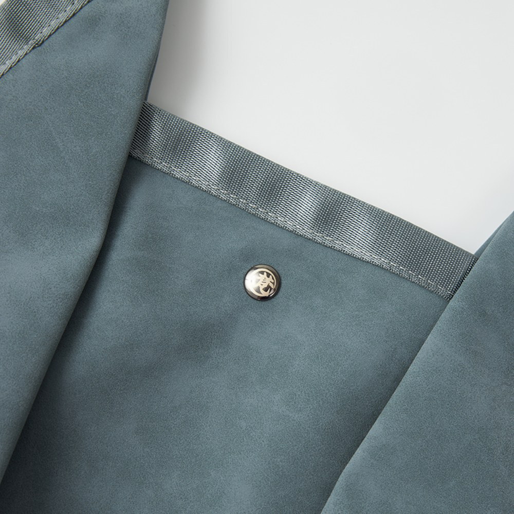 反絨皮手挽單肩袋