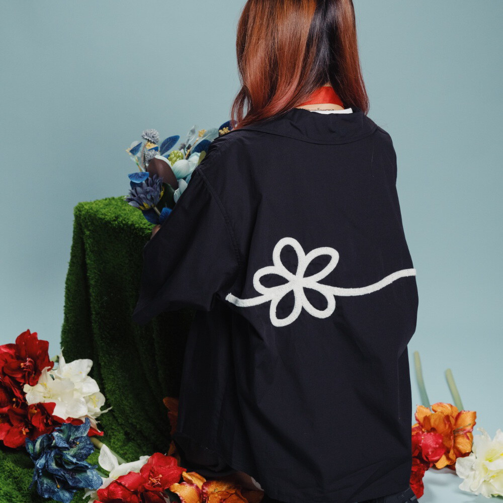 HANA 毛底繡花恤衫