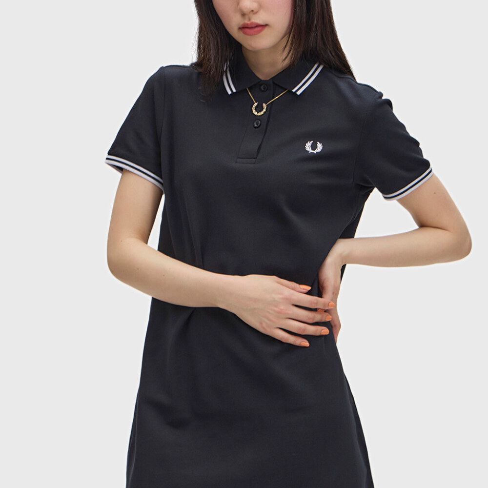 經典雙滾邊POLO洋裝