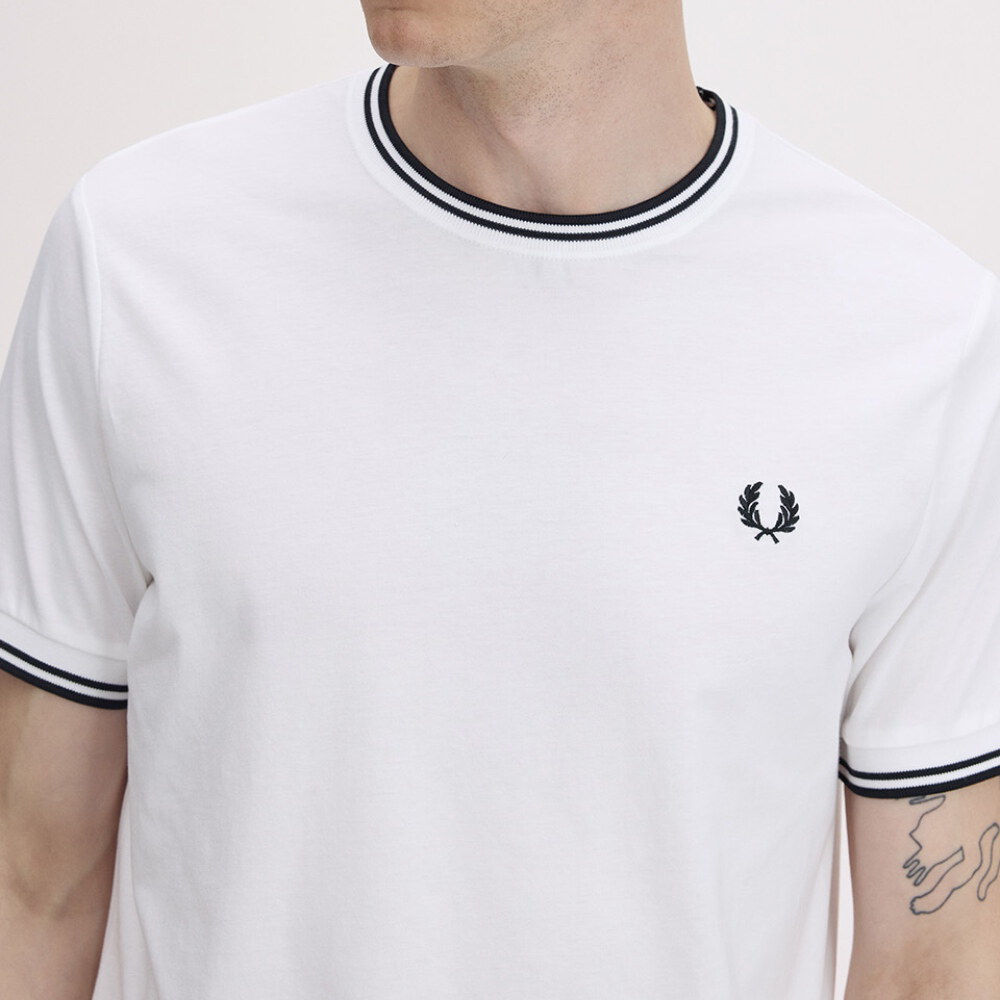 經典雙滾邊T-SHIRT