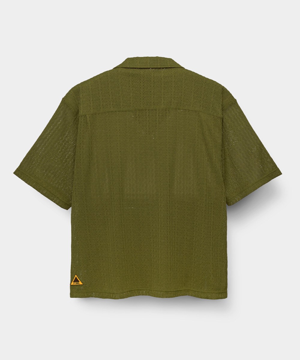 開襟襯衫 Striped Airy Shirt