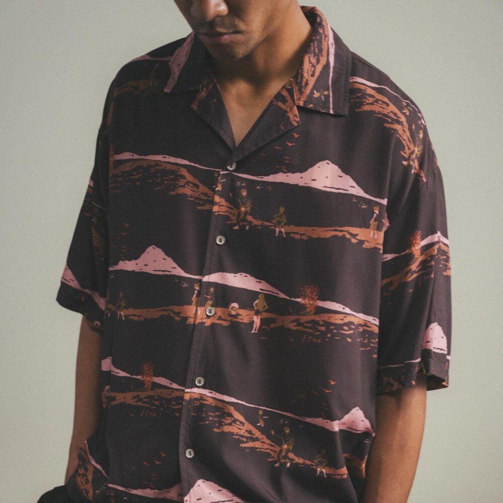 石紋開領襯衫 Pebble Shirt