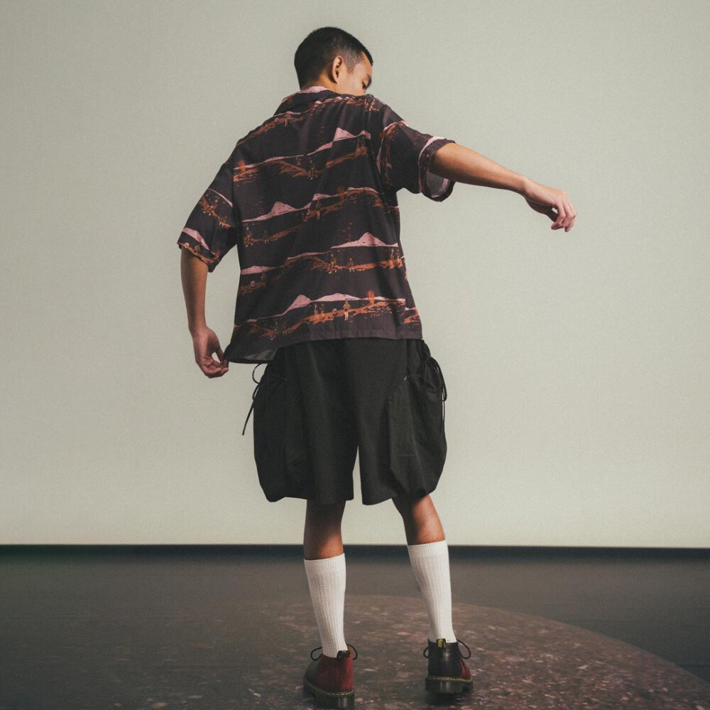 石紋開領襯衫 Pebble Shirt