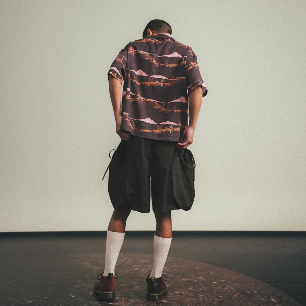 石紋開領襯衫 Pebble Shirt