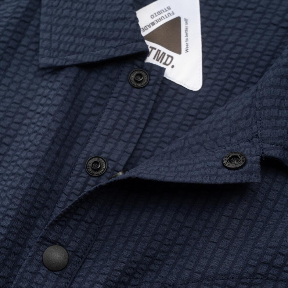 泡泡紗寬版襯衫 Raglan Easy Overshirt
