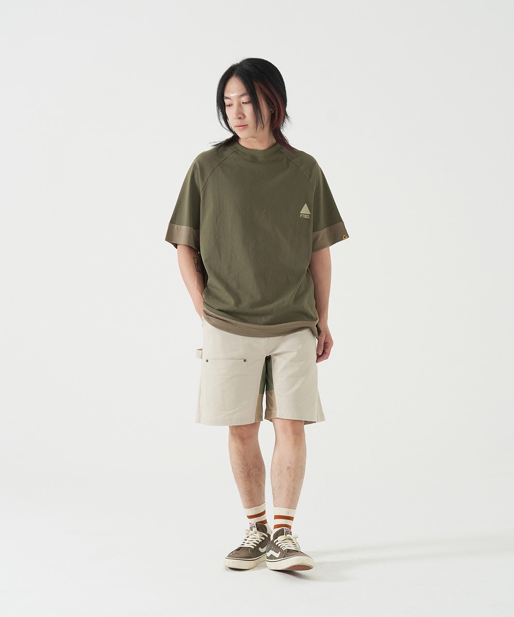 拼接休閒短褲 Field Shorts