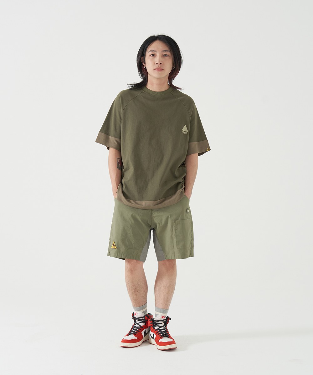 拼接寬鬆短褲 Wild Shorts