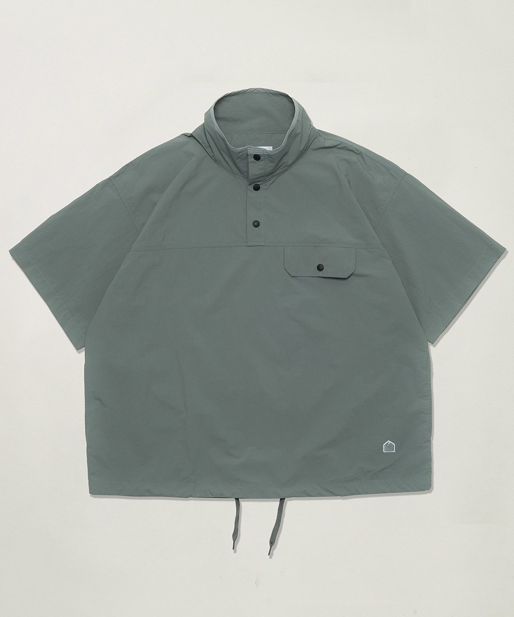 壓扣套頭襯衫 HALF SNAP PULLOVER SHIRT