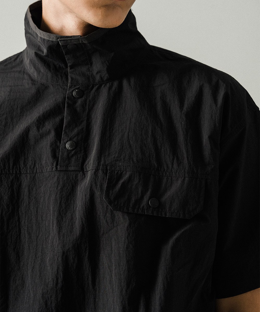 壓扣套頭襯衫 HALF SNAP PULLOVER SHIRT