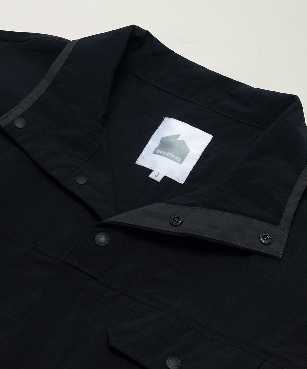 壓扣套頭襯衫 HALF SNAP PULLOVER SHIRT