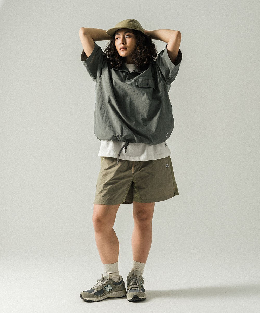 壓扣套頭襯衫 HALF SNAP PULLOVER SHIRT