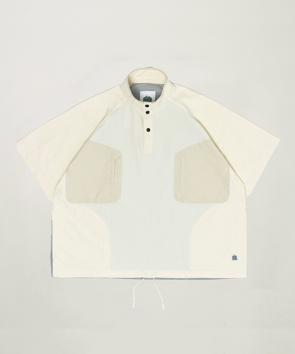 尼龍套頭衫 HALF SNAP PULLOVER SHIRT