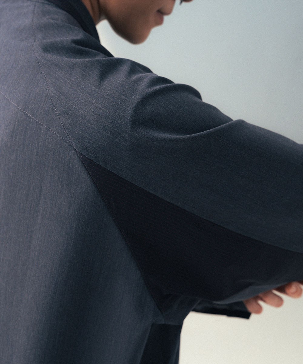 聯名機能拼接襯衫 GENTLE SNAP SHIRT