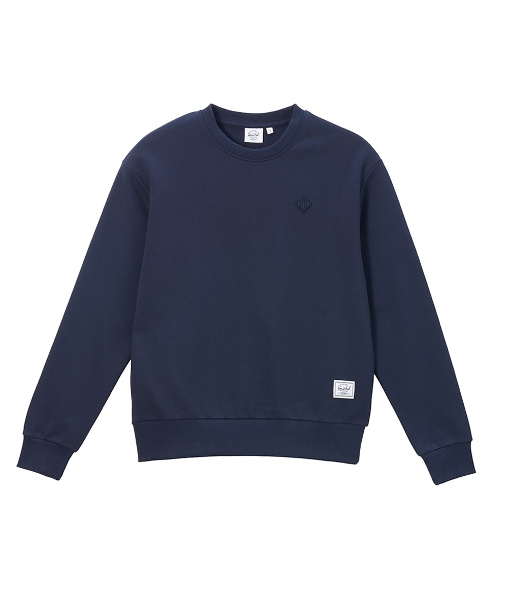 中性落肩經典LOGO大學Tee