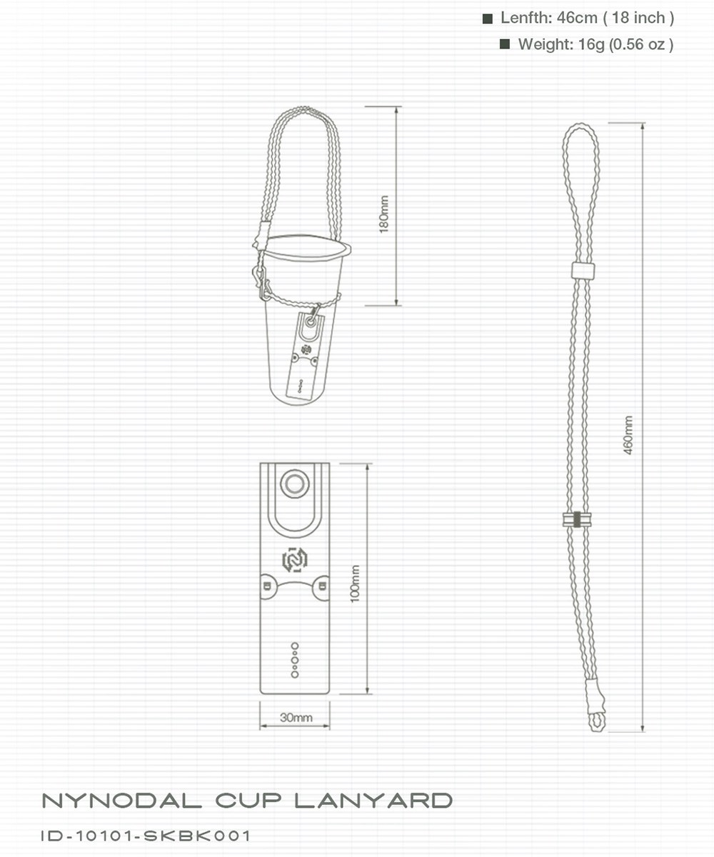 飲料提繩 Nynodal Cup Lanyard