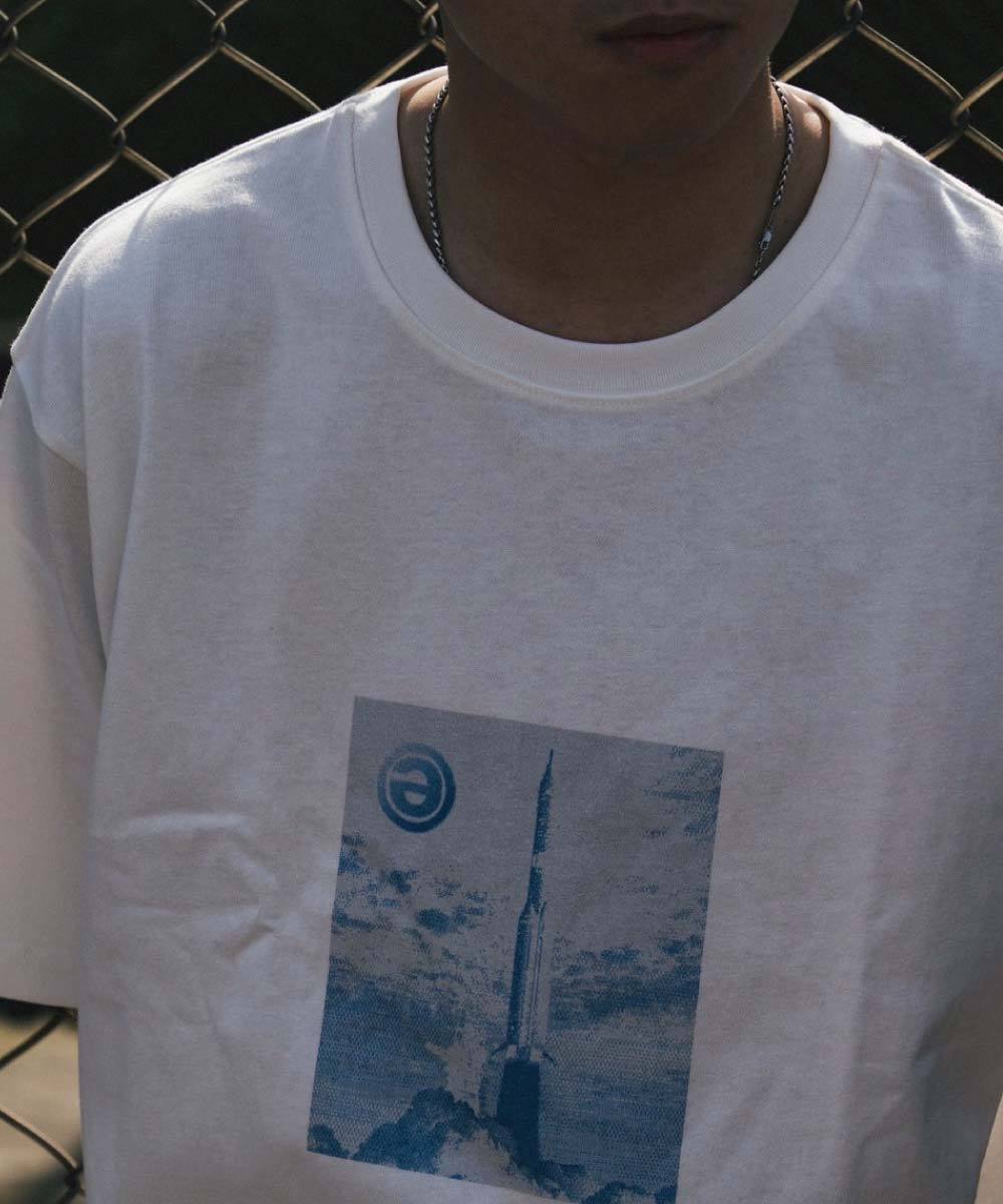 像素圖短上衣 Rocket Tee