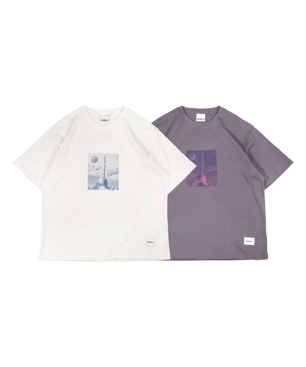 像素圖短上衣 Rocket Tee