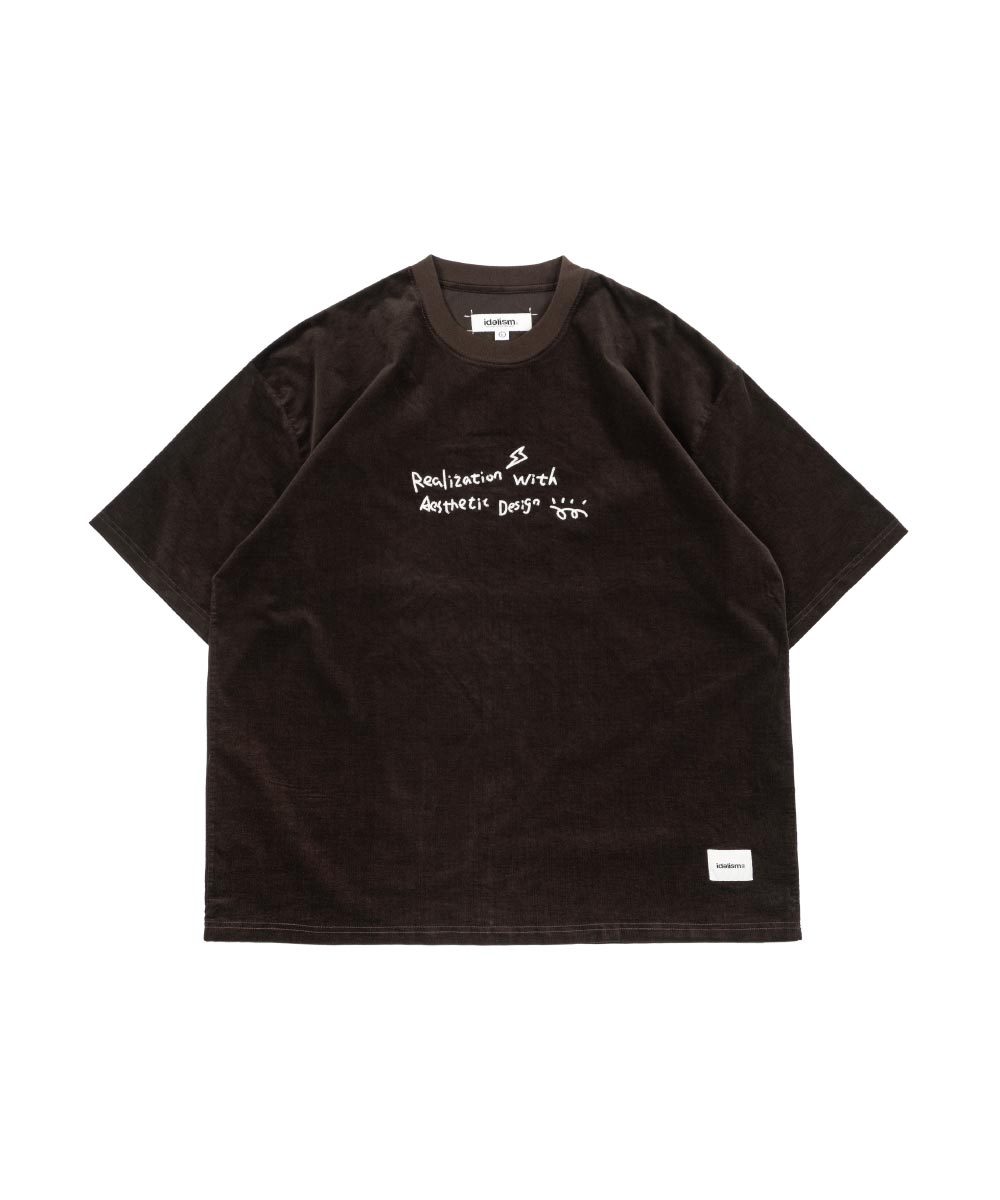 燈芯絨短上衣 Corduroy  Tee