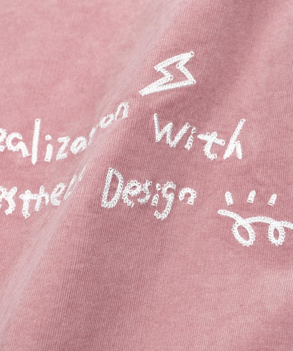 燈芯絨短上衣 Corduroy  Tee