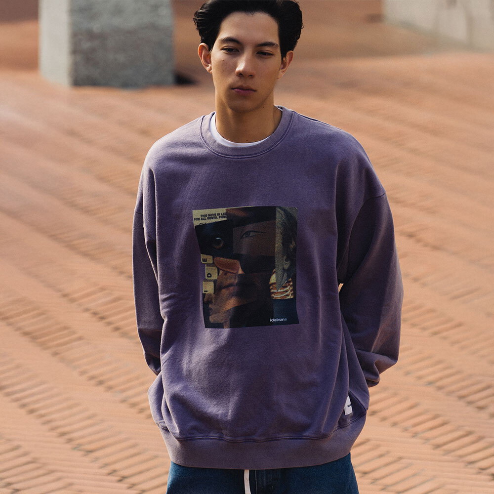拼接大學TEE Collage Sweatshirt