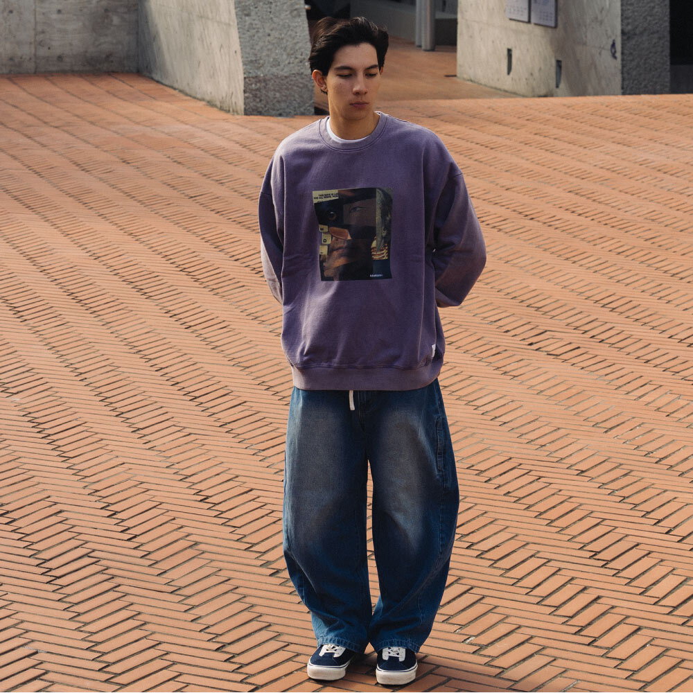 拼接大學TEE Collage Sweatshirt