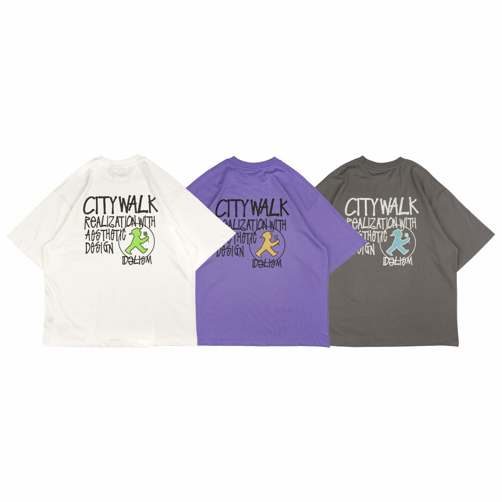 小人物短上衣 City Walk Tee