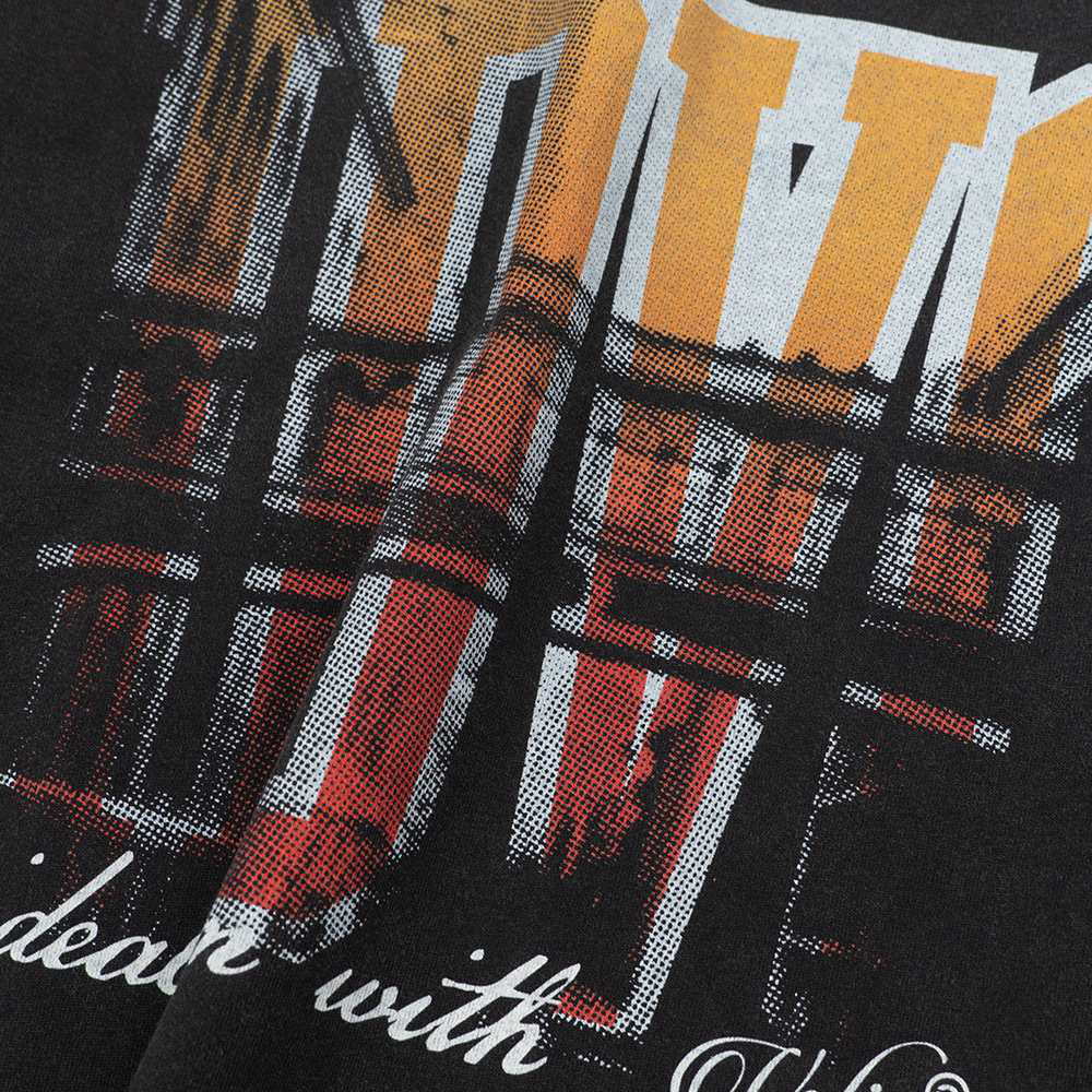 IDVT 聯名洗舊短上衣 Raw Wash Tee