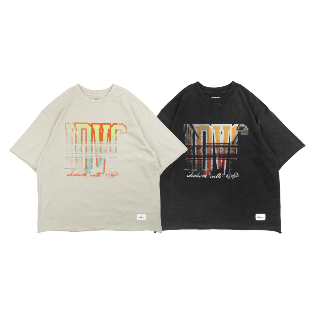 IDVT 聯名洗舊短上衣 Raw Wash Tee