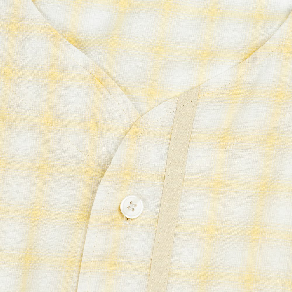 格紋棒球衫 Check Baseball Shirt