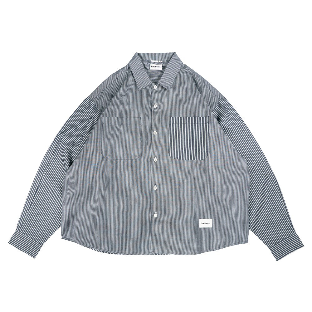 拼接條紋襯衫 Patchwork Shirt