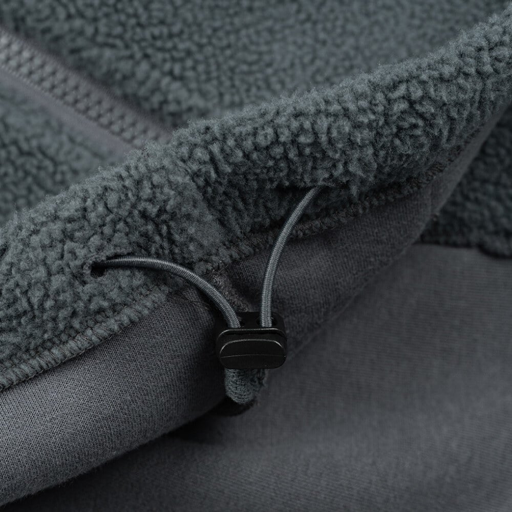 寬短版連帽外套 ide Fleece Hoody