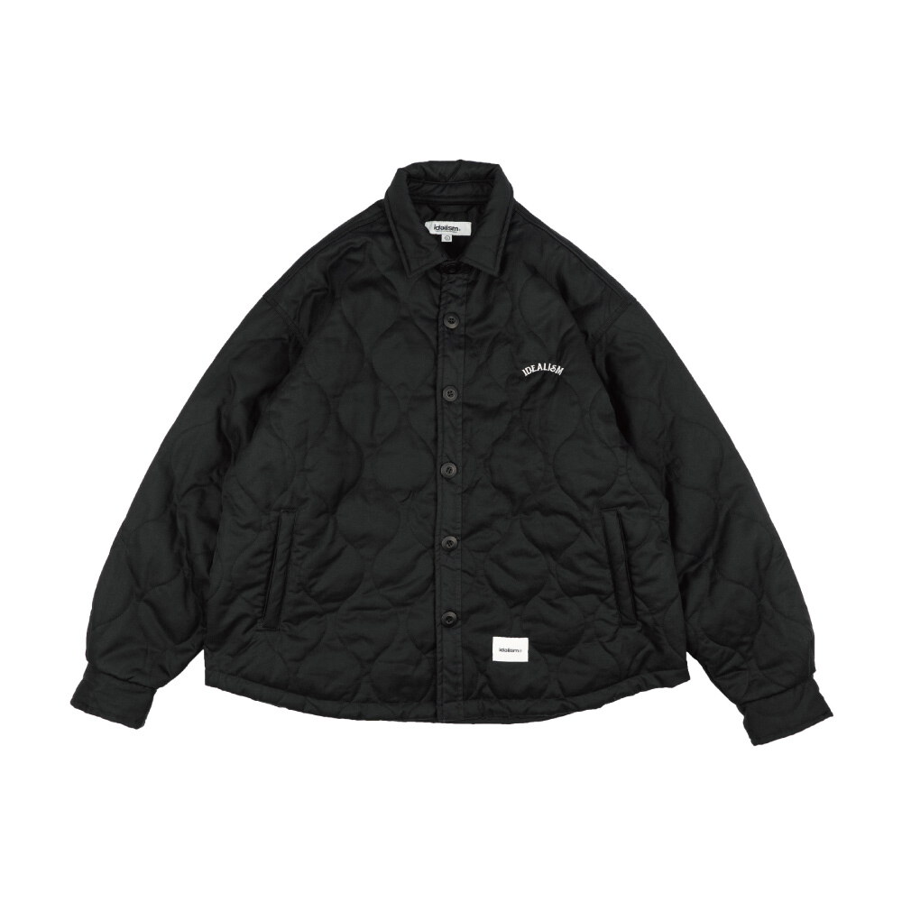 絎縫襯衫外套 Quilted Shirt Jacket